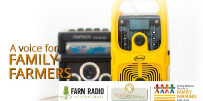 Voice for Family Farmers radio campaign materials Voice for Family Farmers radio campaign materials